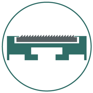 Stationary flat wire type A